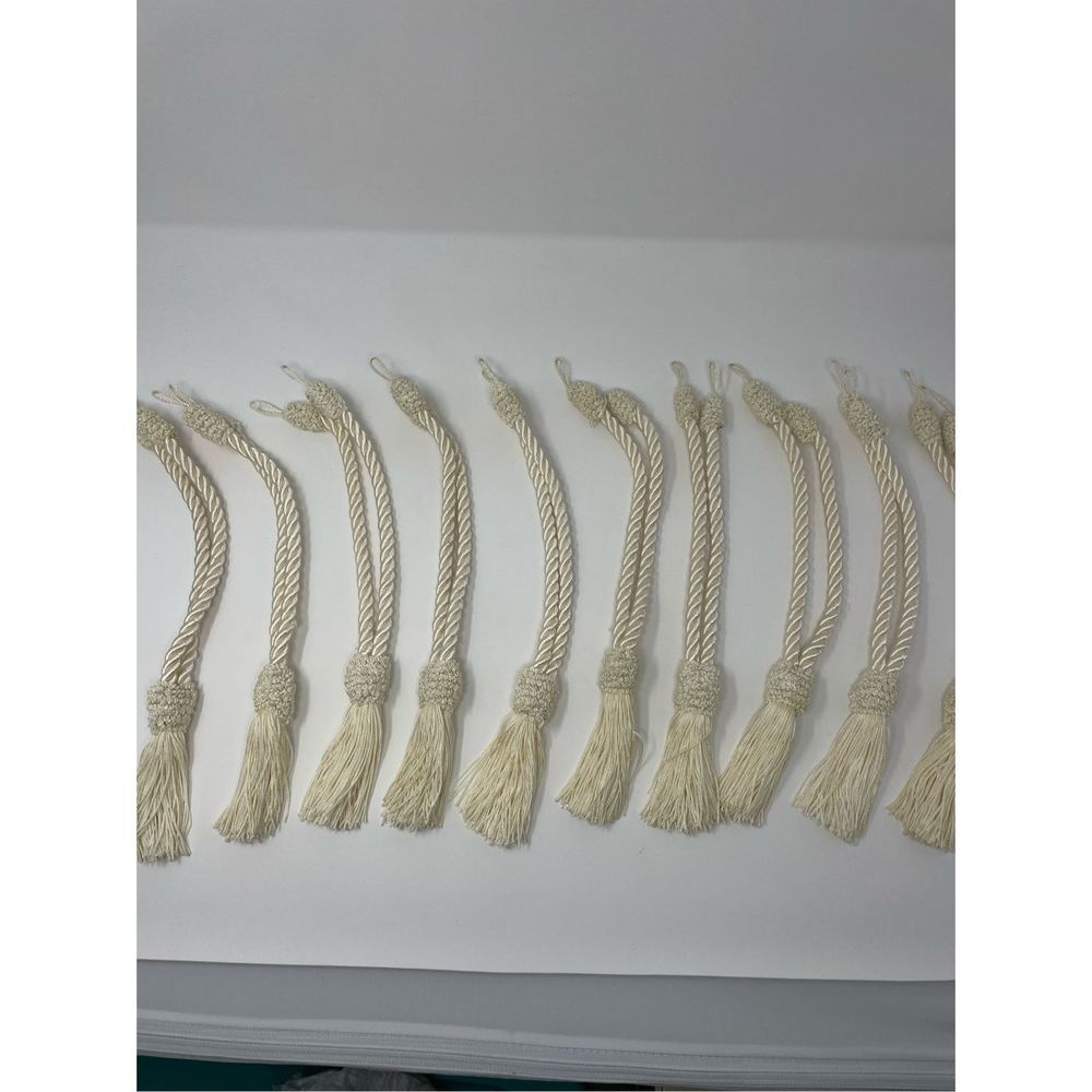 Set of Ten Vintage Tassel Tie Backs